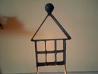 Metal Distressed Lighthouse Triple Tealight Candle Holder 18  With 6 New Candles