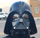 Darth Vader Helmet For Adults Full 2 Piece Mask Star Wars Costume Accessory New