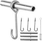 Stainless Steel Maple Syrup Taps Kit - 3 Spiles And Hooks For Easy Sap Collec   