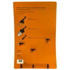 Fiskars 3-piece Gardening Hand Tool Set  Cultivator  Trowel  Weeder