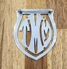 Vintage Sterling Silver Mmt Crest Shield Brooch Pin Stamped Sterling