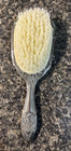 Vtg Silver Plated Vanity Dresser Hair Brush Great Used Condition-cleaned Polish