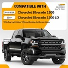 Front Bumper Face Bar Compatible With 2016-2019 Chevy Chevrolet Silverado 1500 L