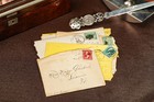 Collection Handwritten Antique Victorian Letters Correspondence Mail Ephemera