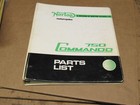Vintage Norton Motorcycle Dealer Binder Empty Parts List