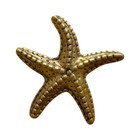 Antique Vintage Style Brass Starfish Paper Weight Beach Nautical Decor Boat