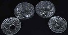 American Brilliant Abp Cut Glass Dresser Set  Vanity   Powder Jars   Signed