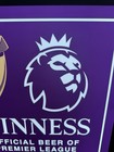 Guinness Beer English Premier League Soccer Football Light Up Led Sign Bar Pub