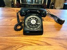 Vintage 1964 Western Electric Rotary Dial Phone Landline Telephone Black Phone