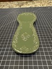 Drake Design Scroll Ceramic Spoon Rest Hunter Sage Green - Retired - Htf