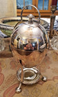 Antique Silver Egg Coddler Complete Set Dixon   Sons Sheffield Razorback Engrave