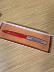 Kse Vintage Parker Red Ballpoint Pen Twist Action