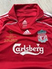 Liverpool Gerrard 2007 Champions League Jersey Size Xxl Great Condition No Flaws
