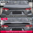 Zekzoop Rear Trunk Spoiler Wing For 2020-2026 Corolla Sedan  glossy Black 
