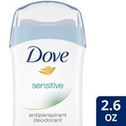 Dove Invisible Solid Antiperspirant 2 6 Ounce  pack Of 6   Sensitive Skin