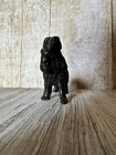 Vintage Mid Century Moderncocker Spaniel Bronze Small Figurine Paper Weight