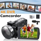 Uhd 4k 48mp 30fps Video Camera Camcorder Wifi Vlogging Camera 16x Digital Zoom