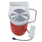 25cm Pottery Wheel Large Tray Table Top Forming Machine Foot Pedal Control 350w