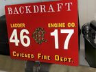 Backdraft Movie Collage Reflective Vinyl Signs Cfd Engine Co 17 Truck 46     