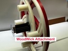 Adjustable Wick Setter centering Tool  single multi Wick  Wood And Cotton