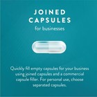 10 000 Count Empty Gelatin Capsules Size 00 Clear Kosher Joined