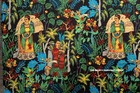50 Yard Lot Cotton 5 Yard Fabric Sanganer Print Fabric Garden Mexico Queen Print