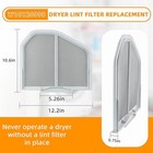 W10120998 Dryer Lint Screen Filter For Whirlpool Ps1491676 Ap3967919 W10049360