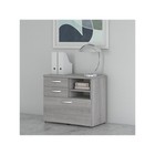 Bush Business Furniture Studio C Office Storage Cabinet With Drawers And Shelves