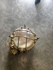 Nautical Style Vntg Brass Marine Ship Passage Ceiling wall Deck Light Fixture