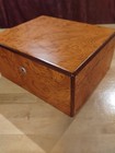 Medium Sized Desktop Cigar Humidor With Humidifier  Hygrometer And Key