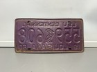 Louisiana 1960 Lsu Centennial Pelican License Plate   559 608
