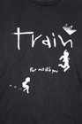 Vintage Train Shirt Mens Medium Black Band For Me It s You Graphic Tee