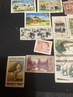 Lot Of 10 Vintage Collectible World Stamps Randomly Selected 