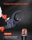 Vevor Ratcheting Cable Cutter For Cutting Copper Aluminum 600 Mcm   300 Mm  