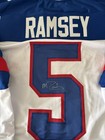 Usa 1980 Olympic Gold Medal Mike Ramsey Signed Jersey W coa