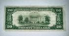 1929  20 National Currency Note National Bank Of Chicago  Ill     a u Nice    