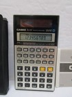 Casio Fx-115 Scientific Calculator High-powered Solar Cell Cover Manual Vintage
