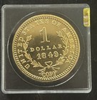 American Coin Liberty Head Gold 24k  1 - 1849 Type 1 -  9 1 100 Proof