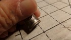 Vintage Silver Tone Metal Thimble Made In Germany Size 8