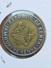 Kenya 20 Shillings Elephant Design Bi-metallic Circulated Coin  Random Years 