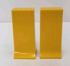 Vintage Mustard Yellow Fesco Salt   Pepper Shaker Set  Mid Century Retro Plastic