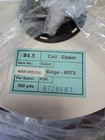 New  500 Yards  Size  4 5 Lt Beige Coil Zipper Tape  no Sliders 