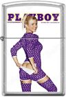 Zippo Playboy September 1980 Cover Satin Chrome Windproof Lighter New Rare
