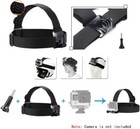 Head Strap Mount Headband For Gopro Hero 10 9 8 7 6 5 4 3  3 2 Osmo