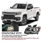 Projector Headlight Assembly For 2015-2022 Colorado Halogen Oe Left