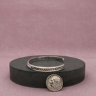 Navajo Sterling Silver Vintage White Buffalo Turquoise Cuff Bracelet Size 6 25in