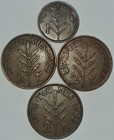 Palestine   1946 Mil 1927 1941 1942 2 Mils lot Of 4 Coins    