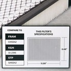 Super Tech 1250 Engine Air Filter  Replacement Filter For Ford