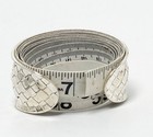 Artisan Meran Mexico 925 Sterling Silver 36g  Woven Cuff Bracelet Gently Used