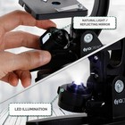 Amscope 52pc 120x-1200x Kids Starter Compound Microscope Portable Science Kit